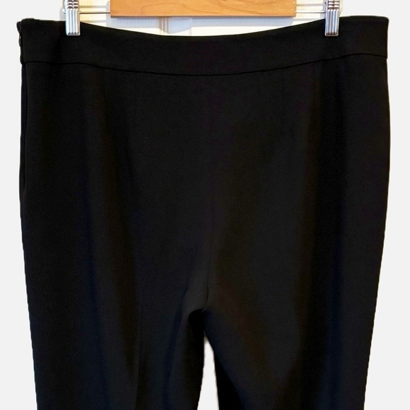 Talbots Black Dressy Side Zip Black Lined Dress Pants Women’s Size 14 - Picture 4 of 9